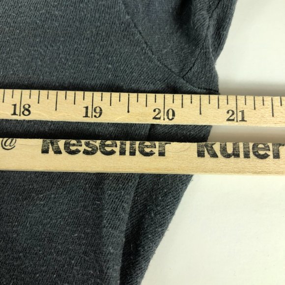 Vintage 1984 The Three Stooges Shirt Mens Medium Grey Graphic Print Short Sleeve - Picture 12 of 12